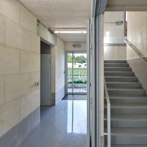 Locaux sociaux et remisage, pépinière de Longchamp, Paris, Atelier Cité Architecture