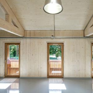 Locaux sociaux et remisage, pépinière de Longchamp, Paris, Atelier Cité Architecture