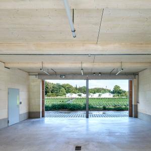 Locaux sociaux et remisage, pépinière de Longchamp, Paris, Atelier Cité Architecture