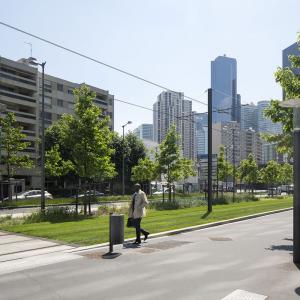 Extension de ligne de tramway T2, Gautier-Conquet architecte