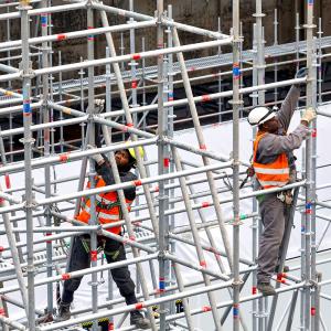 Gare d'Austerlitz, Paris, démontage de la verrière, Arnholdt Echafaudages 