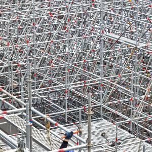 Gare d'Austerlitz, Paris, démontage de la verrière, Arnholdt Echafaudages 