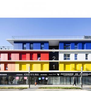Logements sociaux, Tremblay-en-France, B+C architecte