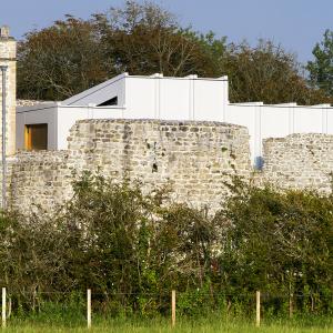 Salle d'exposition, Château d'Hardelot, Pas-de-Calais, Bartoli-Medina architecte