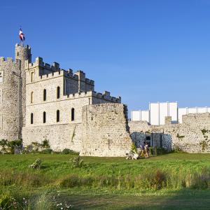 Salle d'exposition, Château d'Hardelot, Pas-de-Calais, Bartoli-Medina architecte