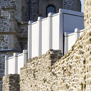 Salle d'exposition, Château d'Hardelot, Pas-de-Calais, Bartoli-Medina architecte