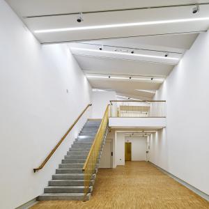 Salle d'exposition, Château d'Hardelot, Pas-de-Calais, Bartoli-Medina architecte