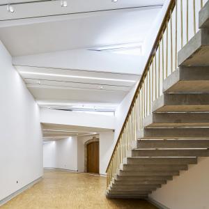 Salle d'exposition, Château d'Hardelot, Pas-de-Calais, Bartoli-Medina architecte