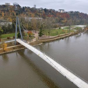 Passerelle, Creil, Oise, Jean-François Blassel architecte