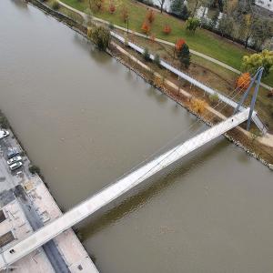 Passerelle, Creil, Oise, Jean-François Blassel architecte