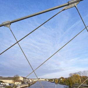 Passerelle, Creil, Oise, Jean-François Blassel architecte