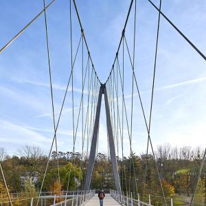 Passerelle, Creil, Oise, Jean-François Blassel architecte