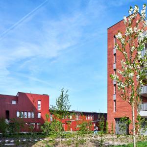 Logements et centre médical, Brétigny-sur-Orge, Essonne, Emmanuelle Colboc architecte