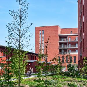 Logements et centre médical, Brétigny-sur-Orge, Essonne, Emmanuelle Colboc architecte