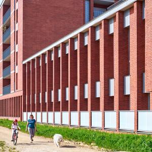 Logements et centre médical, Brétigny-sur-Orge, Essonne, Emmanuelle Colboc architecte