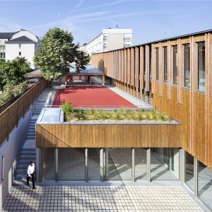 Foyer d'accueil d'adolescents, Mantes-la-Jolie, Yvelines, Emmanuelle Colboc