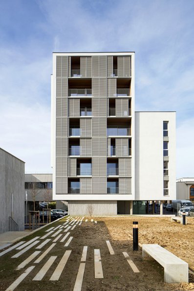 Logements sociaux, Le Havre, Seine-Maritime, Emmnuelle Colboc architecte