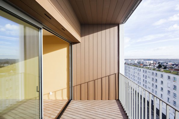 Logements sociaux, Le Havre, Seine-Maritime, Emmnuelle Colboc architecte