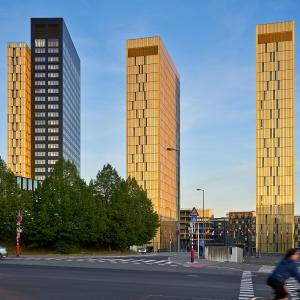Cour de Justice Européenne, Luxembourg, Dominique Perrault Architecture