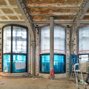 Restructuration de la poste, rue du Louvre, Paris, Dominique Perrault architecture