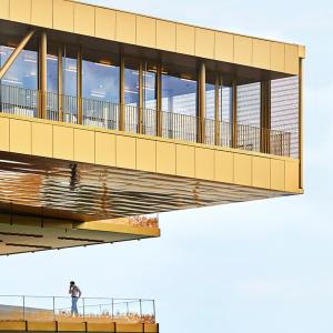 Nouvelle tribune de l'hippodrome de Longchamp, Paris, Dominique Perrault architecture