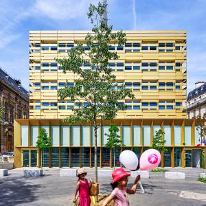 Commissariat de police, Paris XIII, Explorations Architecture