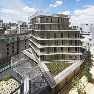 Crèche et logements, Paris 13, Explorations Architecture 