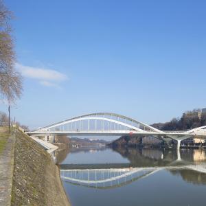 Pont Robert Schuman, Lyon, Explorations Architecture