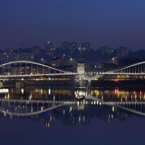 Pont Robert Schuman, Lyon, Explorations Architecture