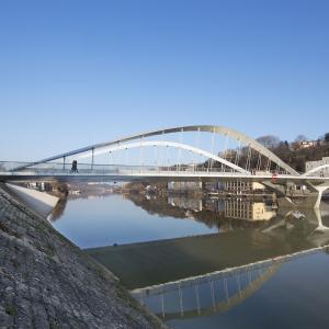 Pont Robert Schuman, Lyon, Explorations Architecture