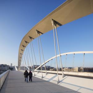Pont Robert Schuman, Lyon, Explorations Architecture