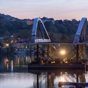 Pont Robert Schuman, Lyon, Explorations Architecture