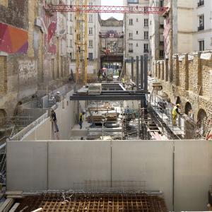 Chantier de la Fondation Jérôme Seydoux - Pathé, Paris 13, RPBW architecte