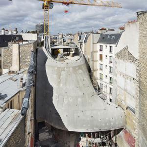 Chantier de la Fondation Jérôme Seydoux - Pathé, Paris 13, RPBW architecte