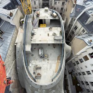 Chantier de la Fondation Jérôme Seydoux - Pathé, Paris 13, RPBW architecte