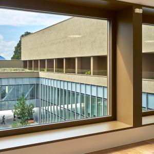 Hôpital Riviera-Chablais, Vaud-Valais, Suisse, Groupe 6 architecte