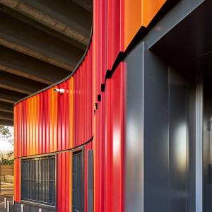Préfourrière sous le boulevard périphérique, Porte Pouchet, Paris 17, GAIA architecte