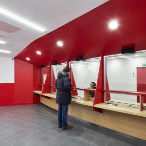 Préfourrière sous le boulevard périphérique, Porte Pouchet, Paris 17, GAIA architecte