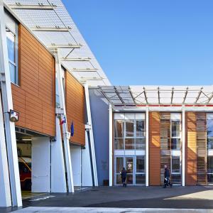 Centre de première-intervention du Vésinet, Croissy-sur-Seine-(Yvelines), GAIA architecte