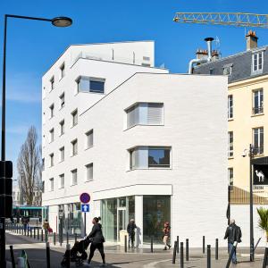 Résidence étudiante, Saint-Denis, Seine-Saint-Denis, Michel Guthmann architecte