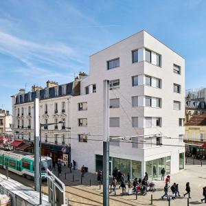 Résidence étudiante, Saint-Denis, Seine-Saint-Denis, Michel Guthmann architecte