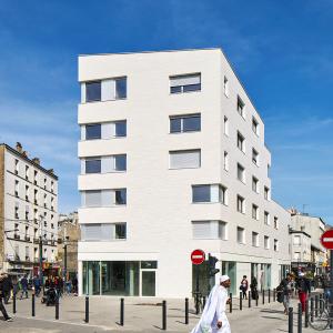 Résidence étudiante, Saint-Denis, Seine-Saint-Denis, Michel Guthmann architecte