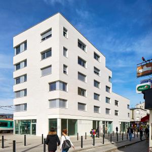 Résidence étudiante, Saint-Denis, Seine-Saint-Denis, Michel Guthmann architecte