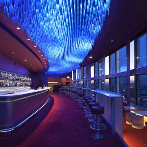 Bar de l'hôtel du Concorde Lafayette, Paris XVII, Pier-Luigi Copat architecte