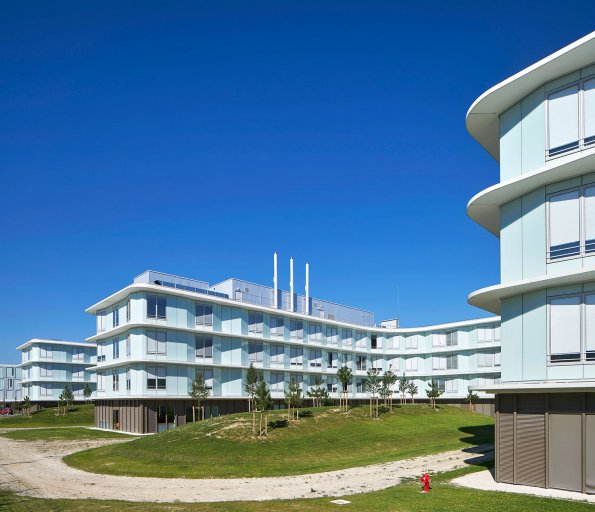 Polyclinique Courlancy, Reims - Bezannes, Jean-Michel Jacquet architecte