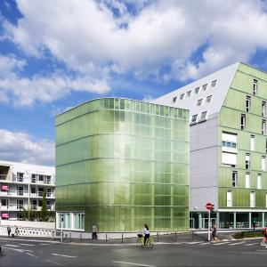 Logements et cité universitaire, Reims, Marne, Jean-Michel Jacquet architecte