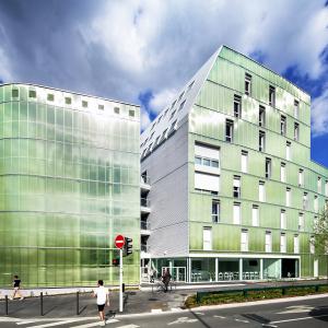 Jean-Michel Jacquet, Logements et cité universitaire, Reims (Marne)