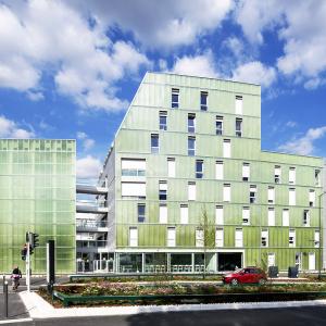 Logements et cité universitaire, Reims, Marne, Jean-Michel Jacquet architecte