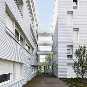 Logements et cité universitaire, Reims, Marne, Jean-Michel Jacquet architecte