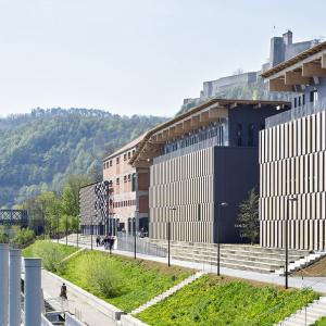 Cité des arts, Besançon, Kengo Kuma architecte